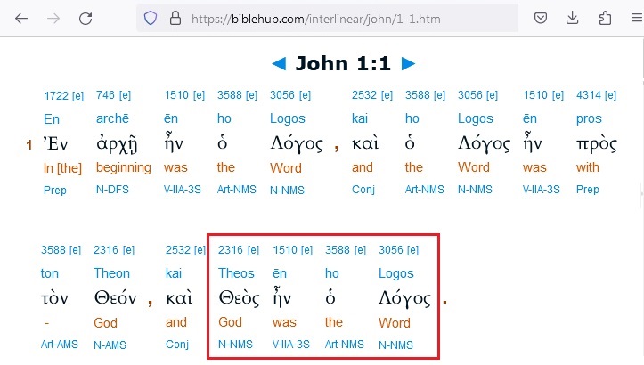 John 1:1 Refuting Jehovah's Witnesses